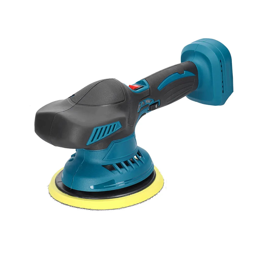 21v cordless car polishing machine with 145mm circular polishing disc for wireless vehicle detailing