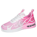 Women's casual mesh sneakers in Pink, Plum Red and Moonlight colours with PU soles
