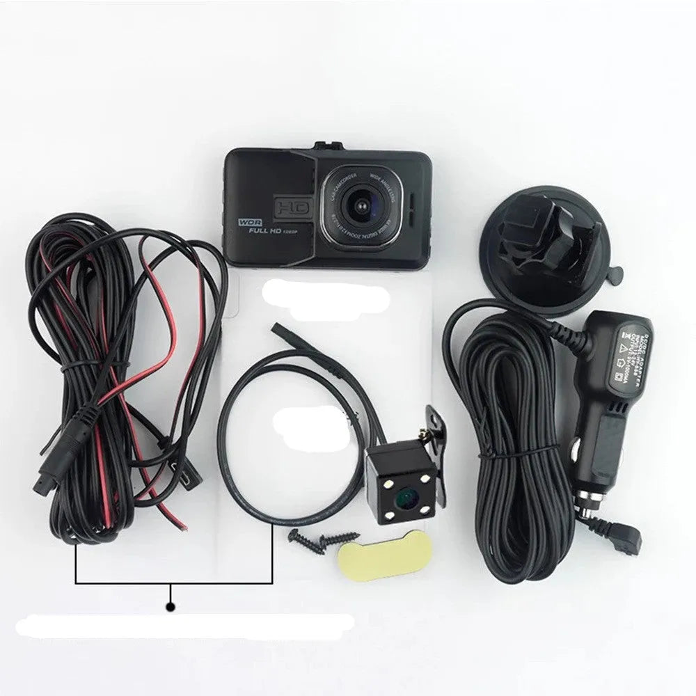 140 degree wide angle 12MP mini driving recorder with TF card slot and USB interface
