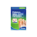 Pack of 21 non-woven fungal nail care patches with ginger and mint formula for toenails and fingernails