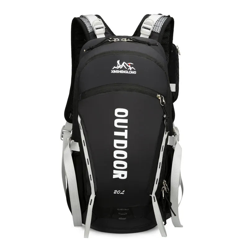 Multi functional lightweight breathable outdoor backpack for cycling hiking running and climbing