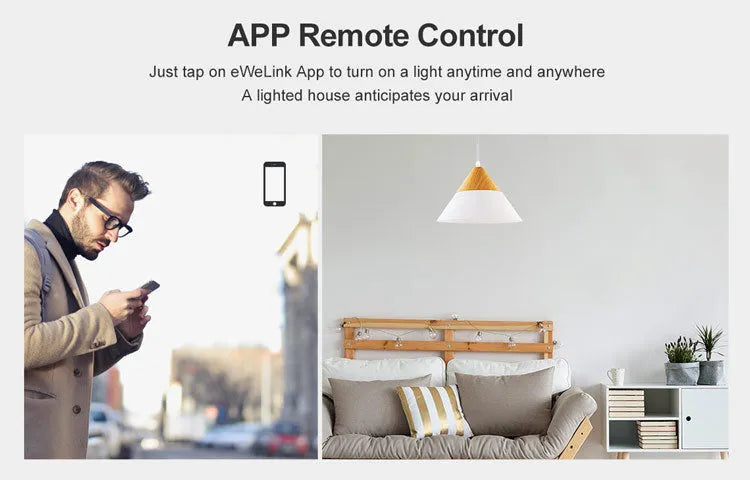 White tempered glass smart touch wall switch with single gang design on a wall