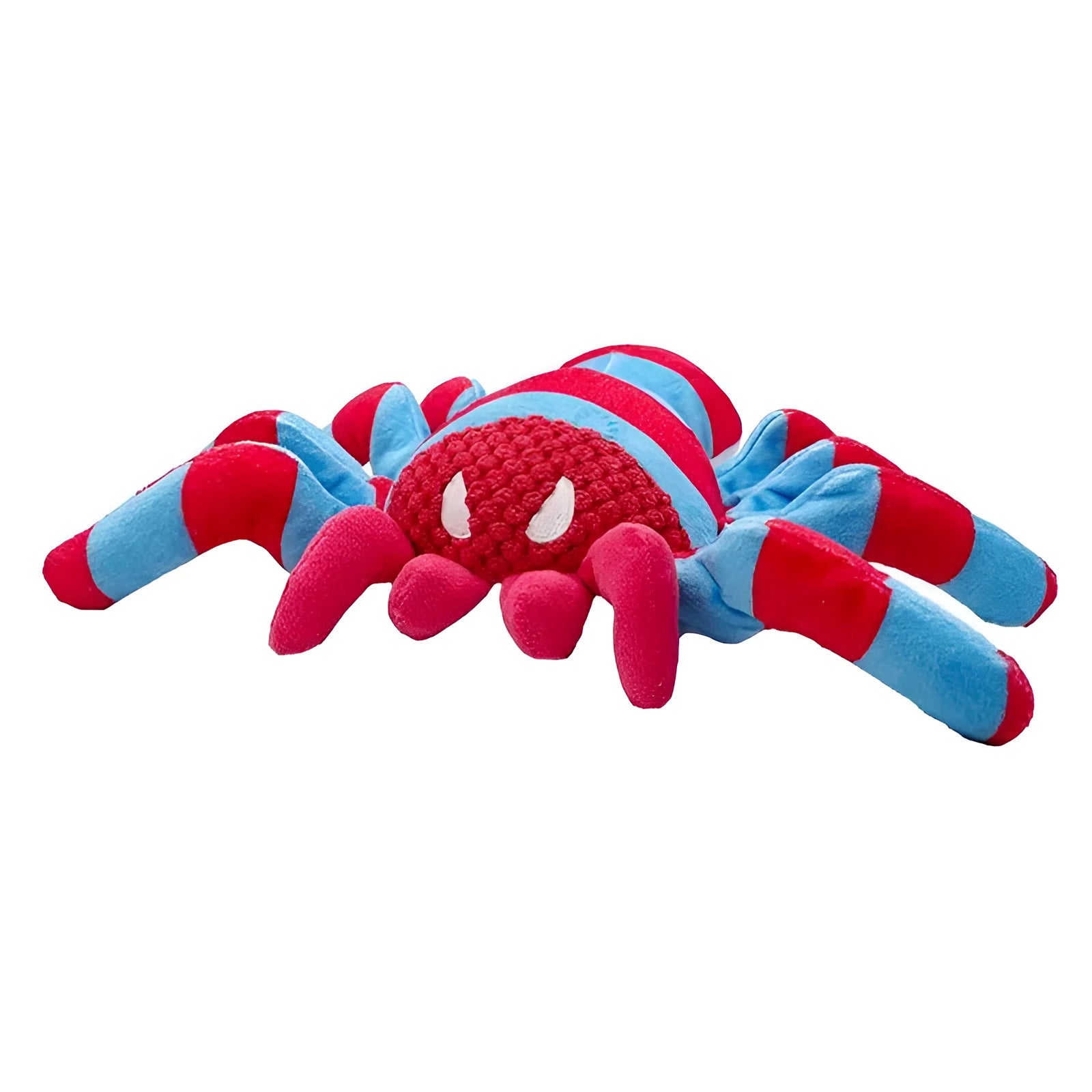 Red teddy dog toy for medium and large dogs with bite-resistant construction and squeaker