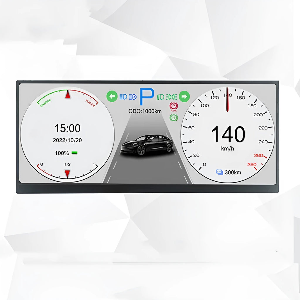 12.3-inch TFT vehicle display screen for car navigation system