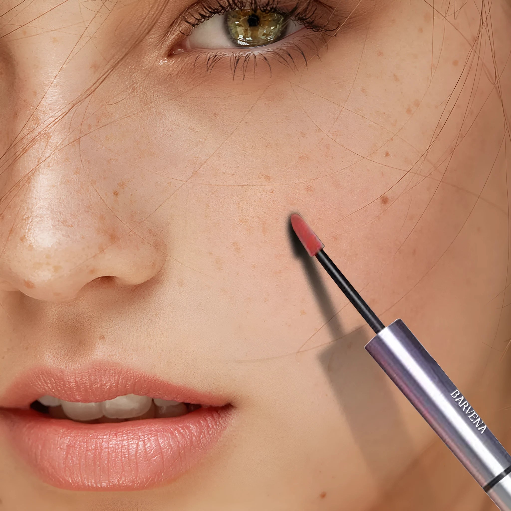 Double-headed pen brow cream shaping eyebrow pencil in brown and black for universal skin types