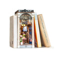 Ruolai Arcade three-dimensional puzzle blocks toy assembled model in wood and paper, size 106x195x255mm