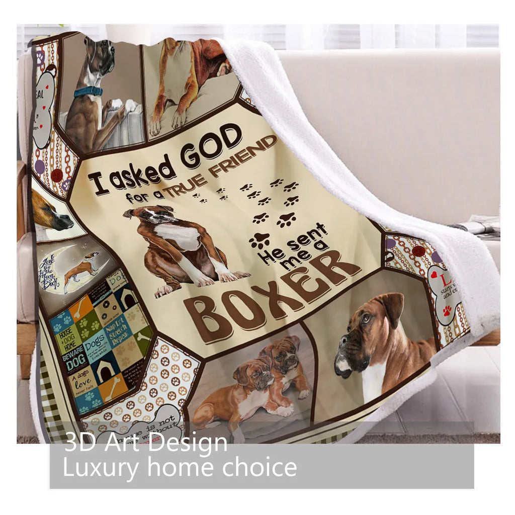 Brown Sherpa fleece blanket, 150x200cm, soft warm throw with hemmed edges for couch, daybed, or nursery
