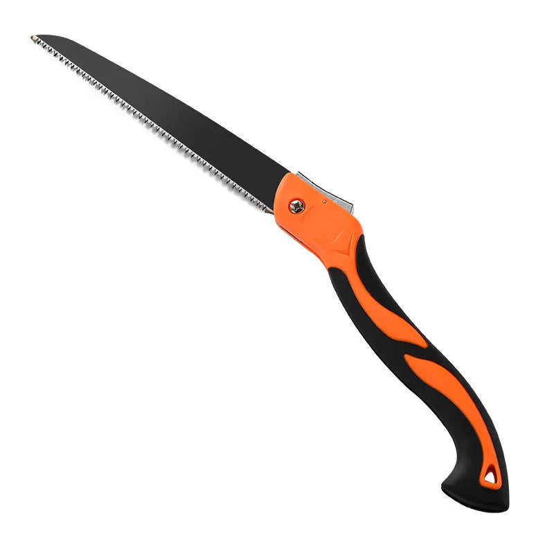 53cm SK5 folding saw with ABS grip, three-side fine grinding and serrated quenching on blade
