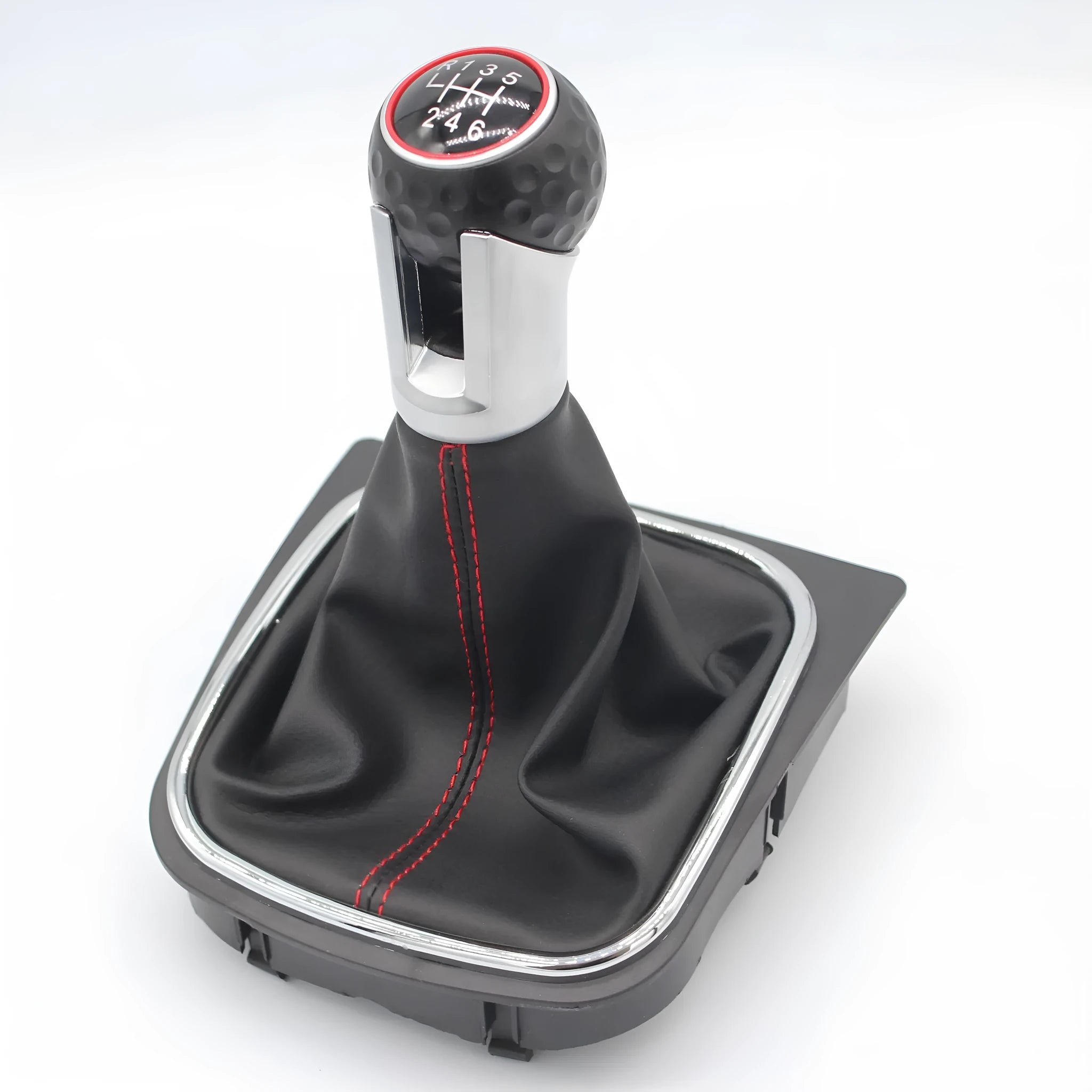 Genuine leather gear lever handball and dust boot replacement for Volkswagen Golf models