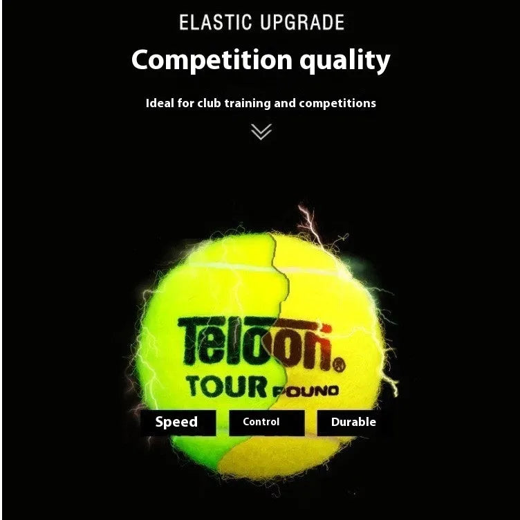 Tianlong P4 training tennis balls in a barrel pack 4 rubber practice balls