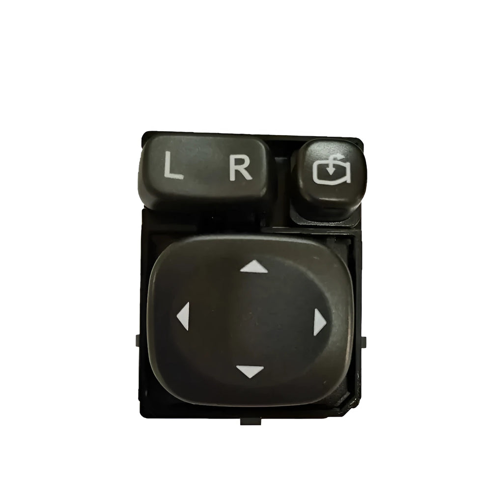 Black plastic power mirror switch for Dongfeng Fengon 580 vehicle replacement