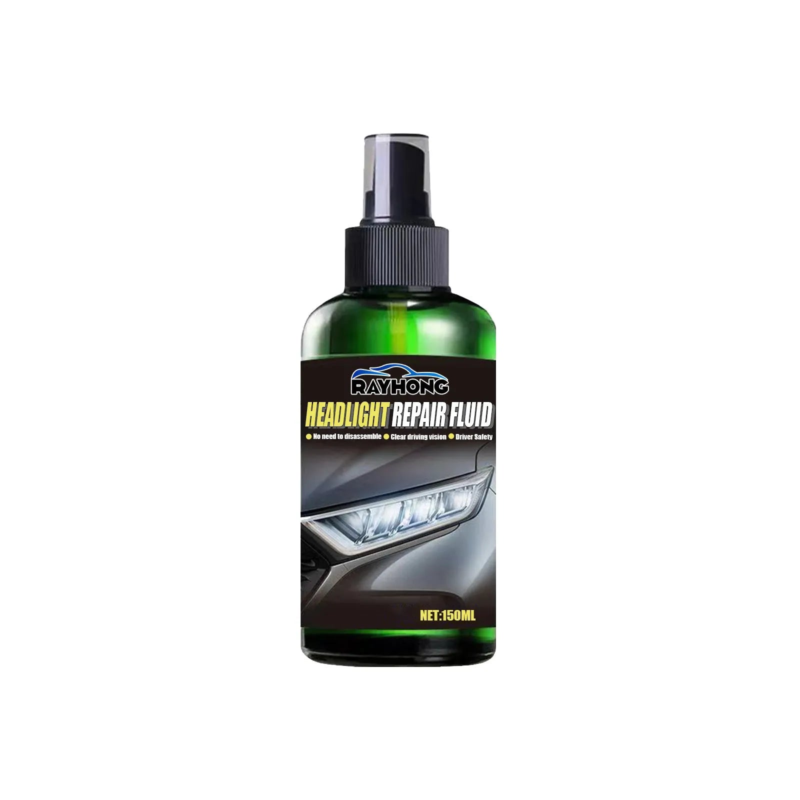 150ml bottle of car headlight repair liquid for lens restoration