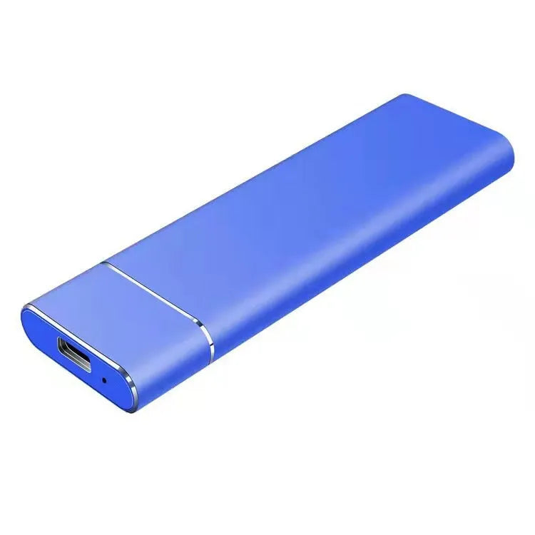 Ultra-thin 6TB SSD mobile hard disk with metal shell in five colour options