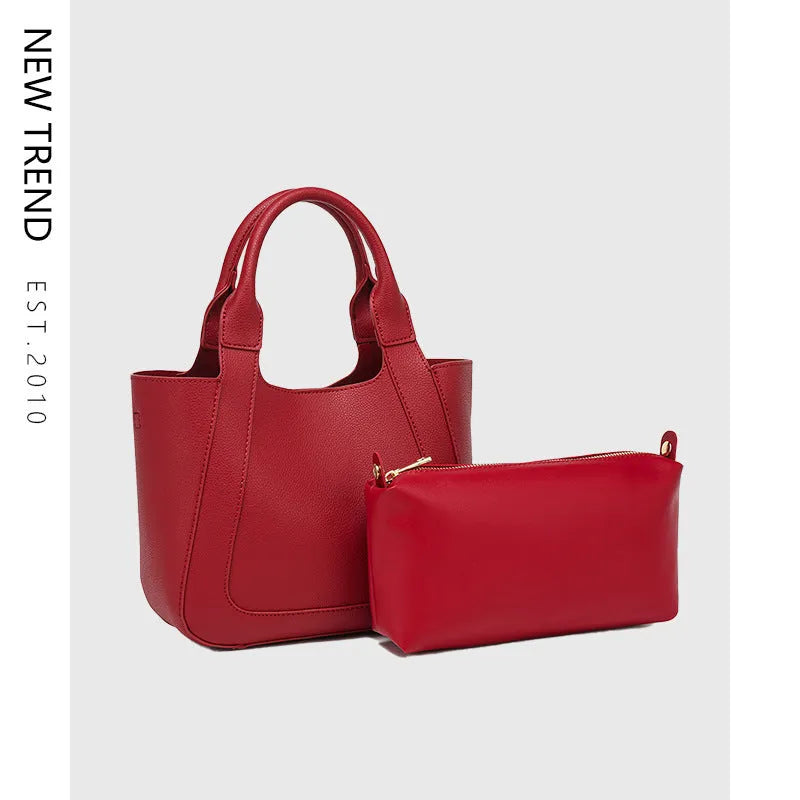Korean style PU shoulder messenger bag, horizontal square 30x8x19cm, single strap, document bag, six colours