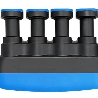 Finger strength trainer PP material 9x2x7cm in all black colour