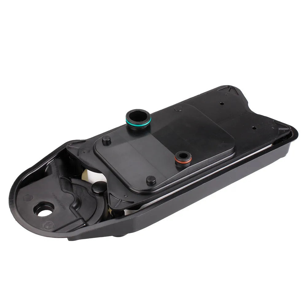 Black automotive ventilation filter for Ram trucks with 6.7L Cummins diesel engines