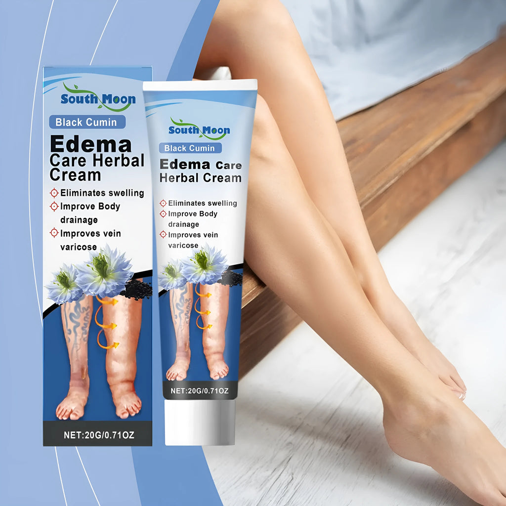 20g tube of herbal leg care cream with black grass seeds and horse chestnut ingredients