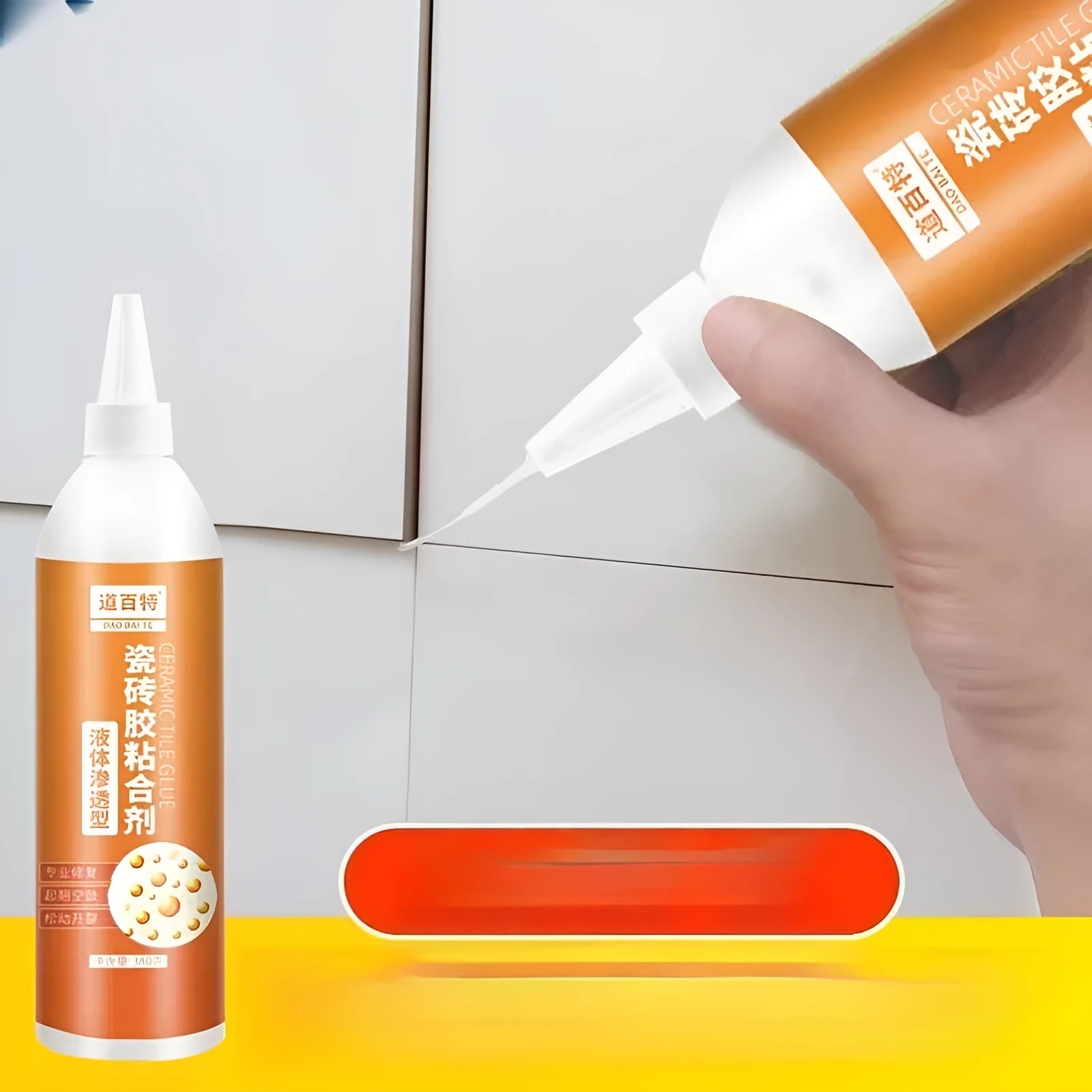 Shedding repair injection tile adhesive paste in 200g 260g 380g capacities for loose tile fixing