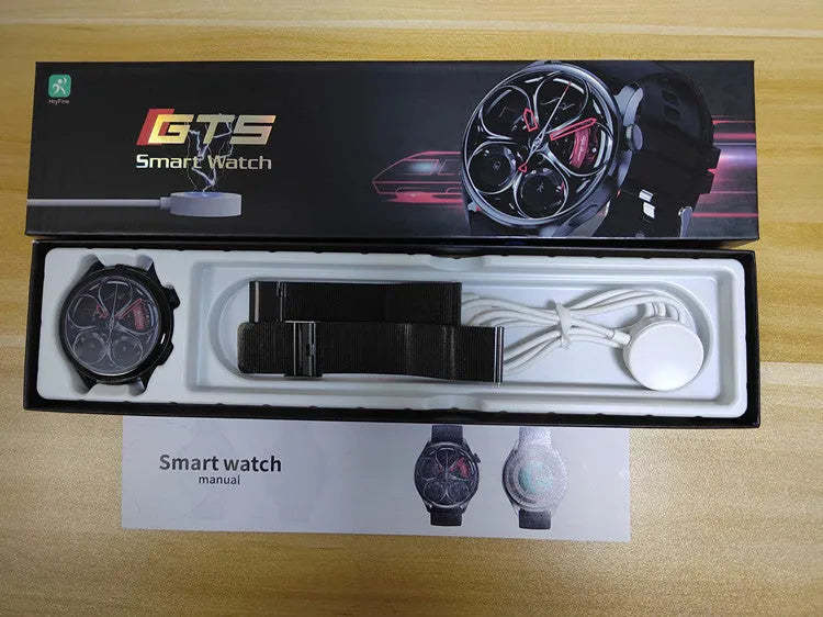 Bluetooth smart watch with heart rate blood pressure blood oxygen monitor 1.28 inch screen IP68 waterproof