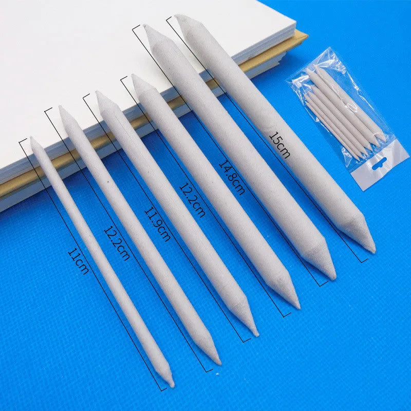 Rice paper eraser pen stick for art sketching and correction on paper, shown on a surface