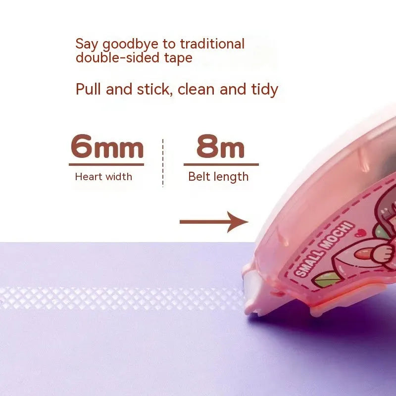 High viscosity dotting glue in a cute plastic bottle on a card, available in peach, lemon, blueberry, butter, and grape juice colours.