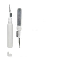 Earphone cleaning pen dust removal tool in white with colour box packaging 13x2x3.5cm