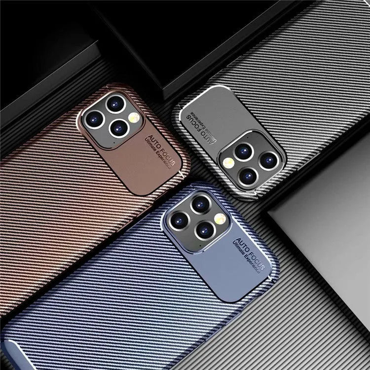Silicone iPhone protective case in black, blue, and brown colours for iPhone 12 and other models