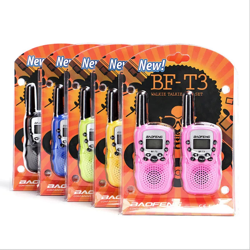 Children's walkie talkie set in choice of colours with 22-channel operation