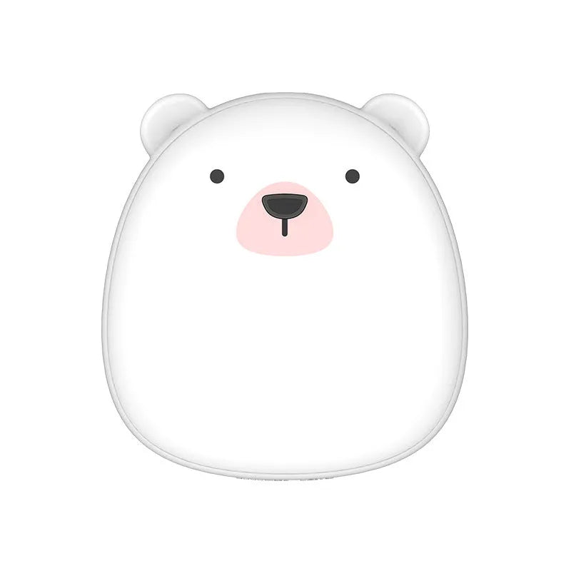 Cartoon penguin polar bear design USB rechargeable electric hand warmer with power bank function