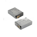 Black BXM-10 replacement camera battery, 1000mAh 8.8V lithium, 45.6x32.5x12.4mm, 35g