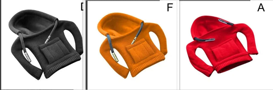 Cloth gear shift knob hoodie cover in multiple colours with 13x8cm dimensions