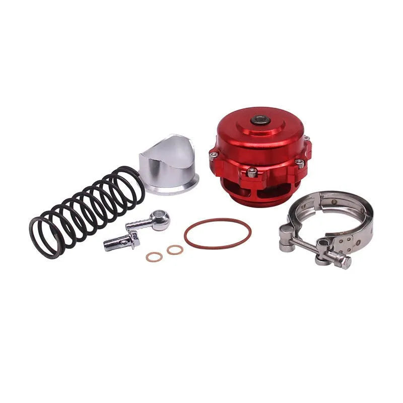 Aluminium alloy turbo blowdown valve with 50mm fitting in choice of six colours