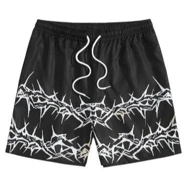Men's mesh beach shorts in thin polyester fabric available in multiple colours