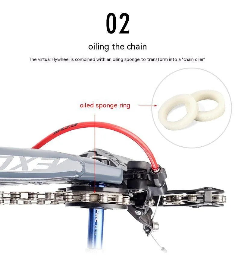 Aluminium bicycle chain holder tool for washing and tensioning, showing three version options.