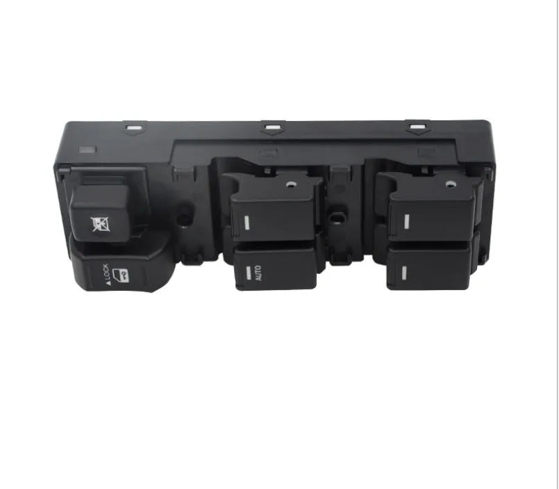 Black plastic power window switch for Kia Sorento, 170g, for door panel installation