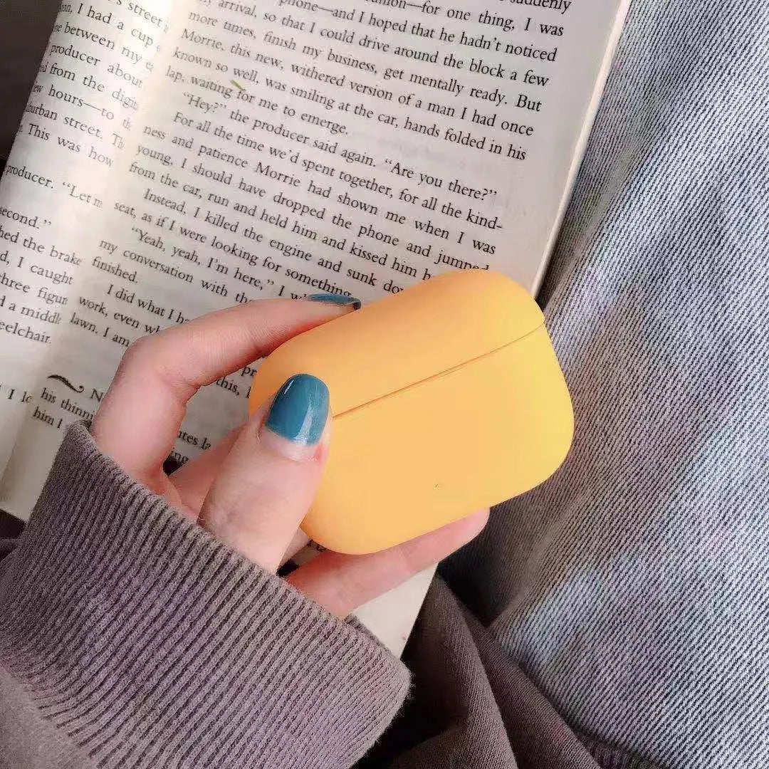 Plastic protective case for Apple AirPods 3 Pro in multiple colour options.