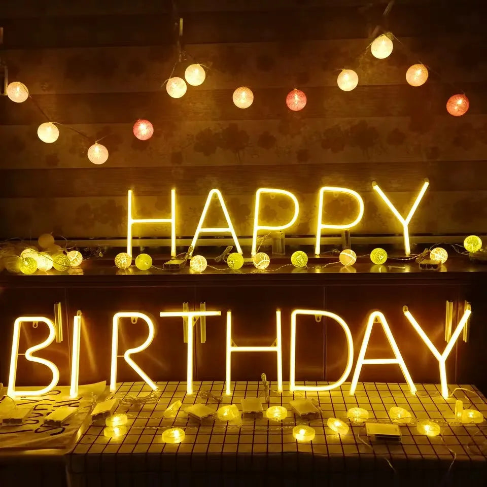 LED alphabet letter light with plastic shell showing single letter illumination as night light