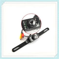 HD car reversing camera bracket with infrared night vision IP67/68 waterproof black 12V wide angle