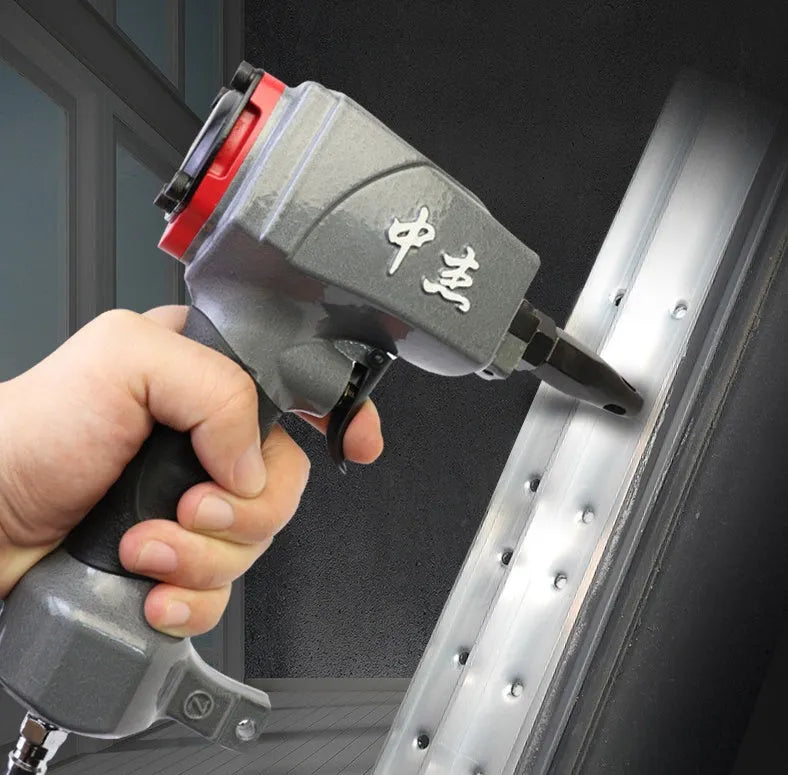 DK30 model pneumatic metal sheet punching gun for riveted fabric.