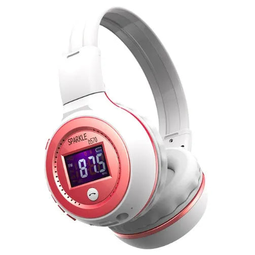 Fanatic B570 wireless Bluetooth headband headset in black, blue, brown, red or white