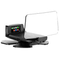 Black HUD head-up display unit for car with OBD connection cable