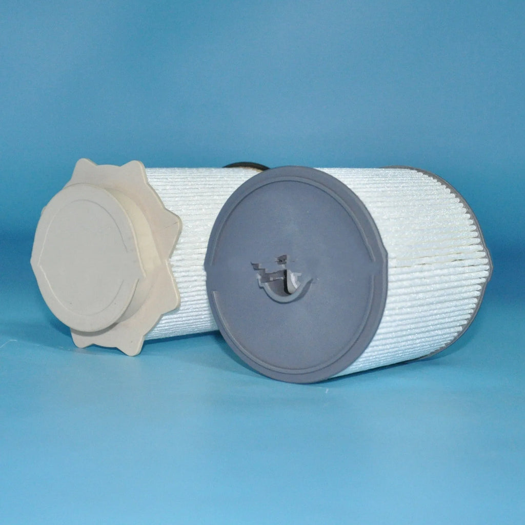 White diesel fuel filter kit for RAM 1500-5500 trucks with oil-water separator function