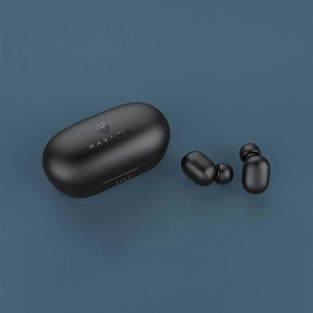 GT1 Pro true wireless black earbuds in earplug style with Bluetooth 5.0