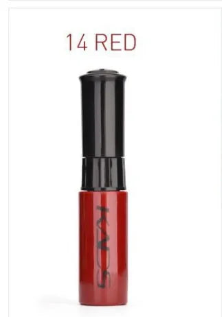 Color print nail polish bottle with 7ml net content in standard colour finish