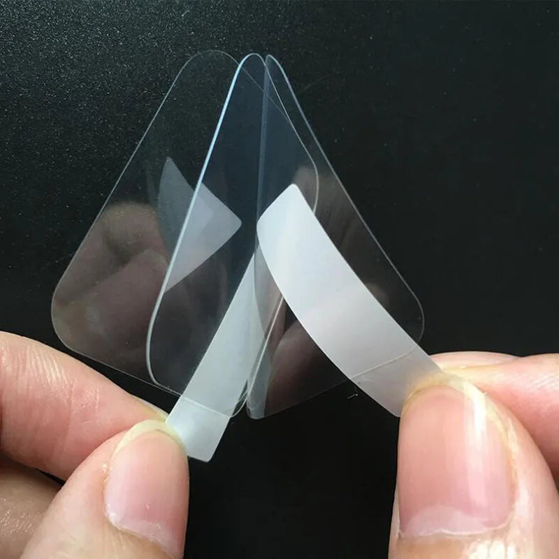 Three transparent PET screen protector films for Ticwatch 2 smart watch with matte finish
