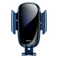 Universal smart car bracket for smartphones in black, blue, and silvery colour options