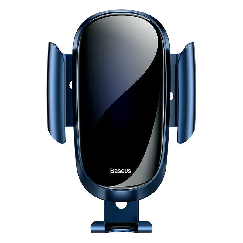 Universal smart car bracket for smartphones in black, blue, and silvery colour options