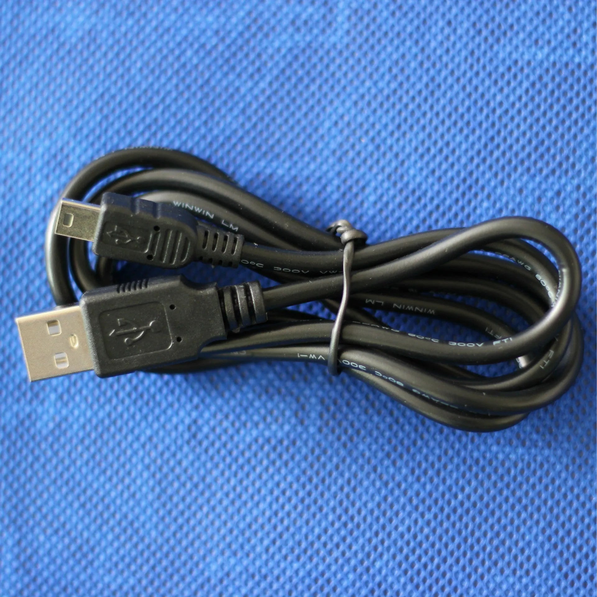 30 cm black Micro 5P charging data cable for Bluetooth V8 device