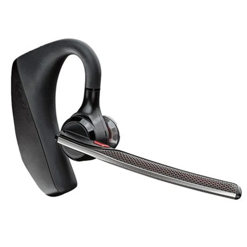Black over-ear Bluetooth sports headphones with a large battery and call function displayed.
