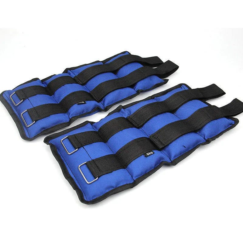 Pair of Oxford cloth legging sandbags for track and field training in six weight options